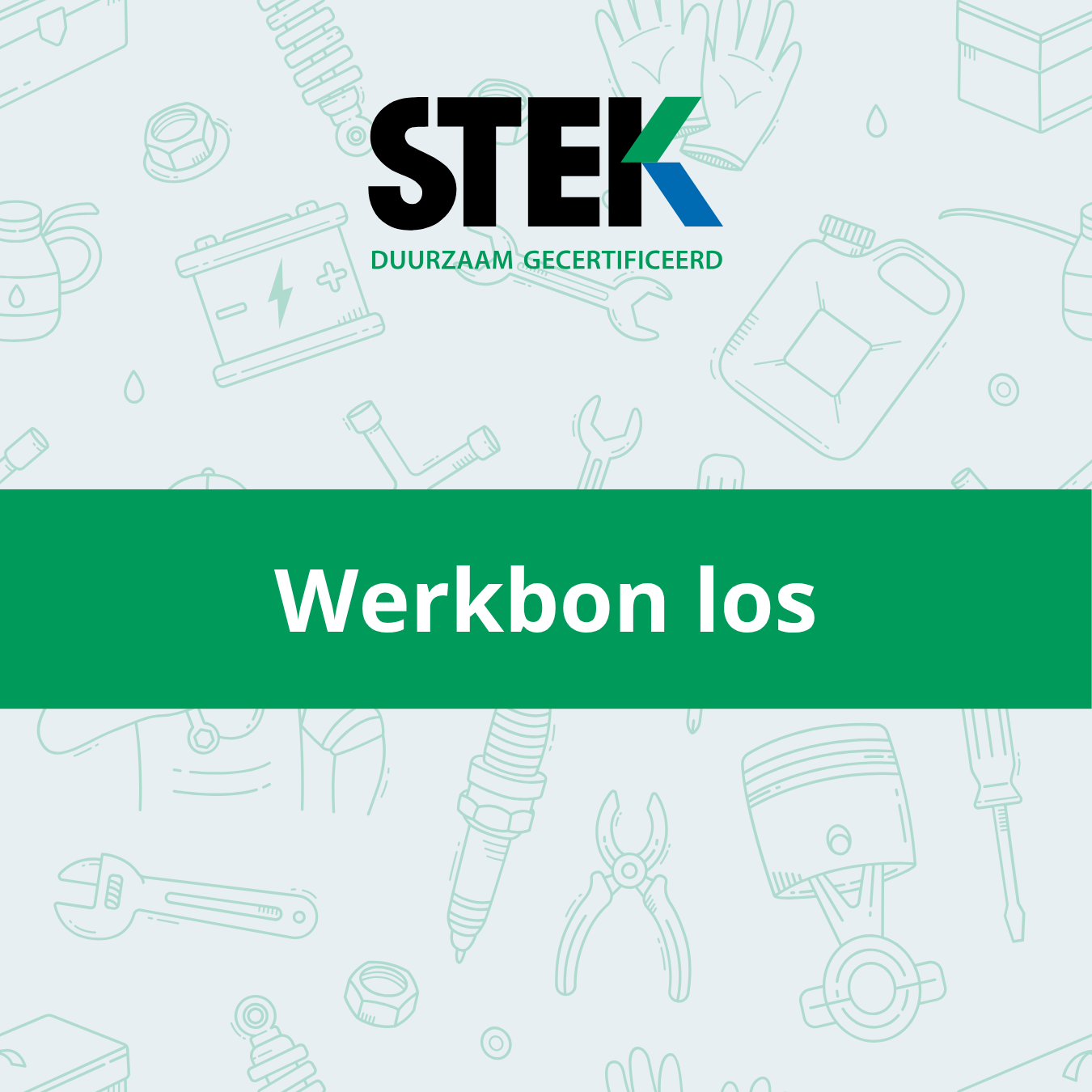 Werkbon los (per 100 stuks)
