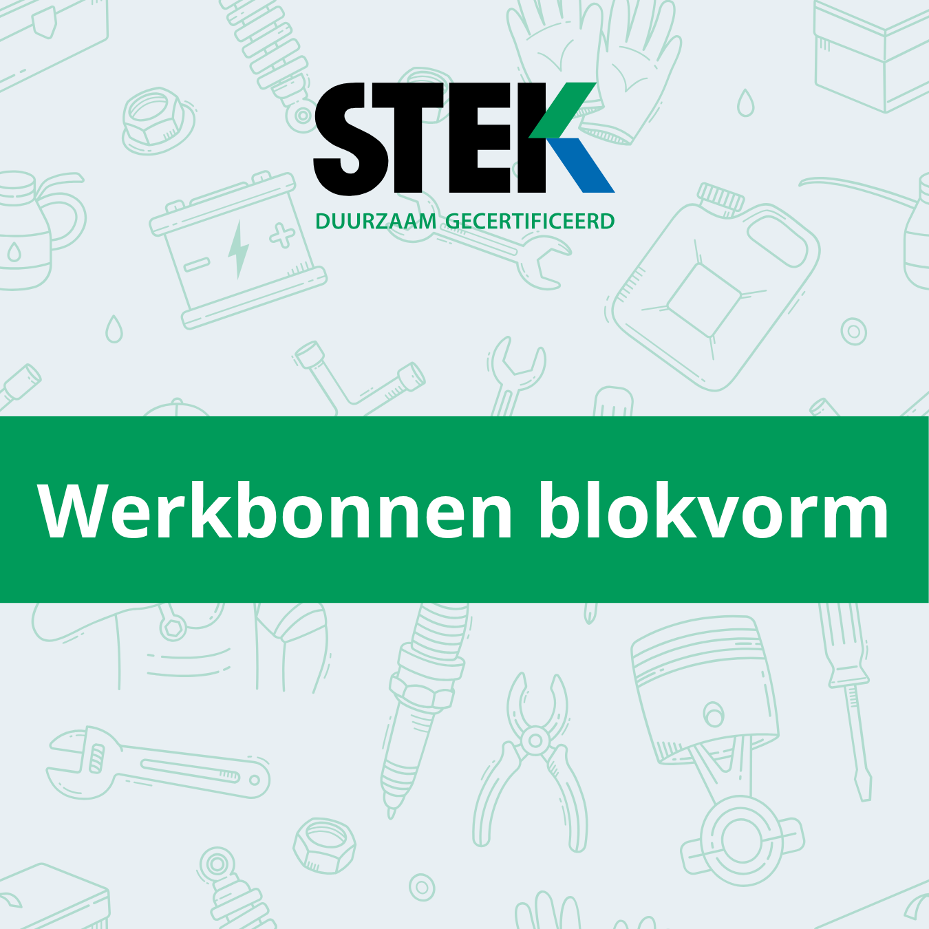 Werkbonnen in blokvorm (per 5 blokken)