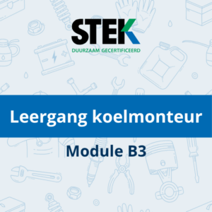 Leergang koelmonteur | Module B3