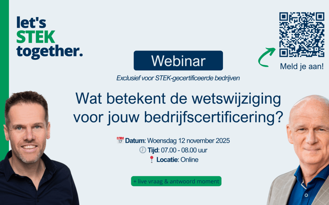 Wat betekent de wetswijziging voor jouw bedrijfscertificering?