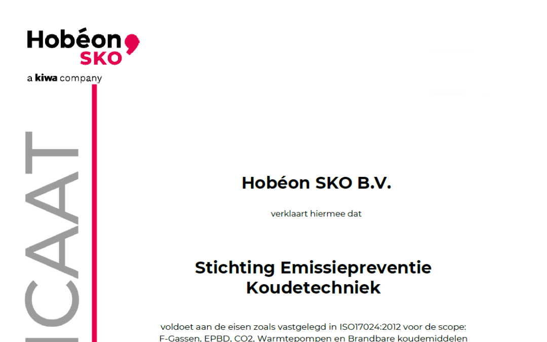 STEK behaalt ISO 17024-certificering voor persoonscertificering