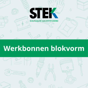 Werkbonnen in blokvorm (per 5 blokken)